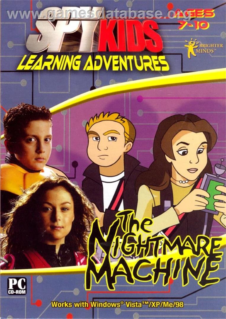Spy Kids Learning Adventures - Mission - The Nightmare Machine - Microsoft Windows - Artwork - Box