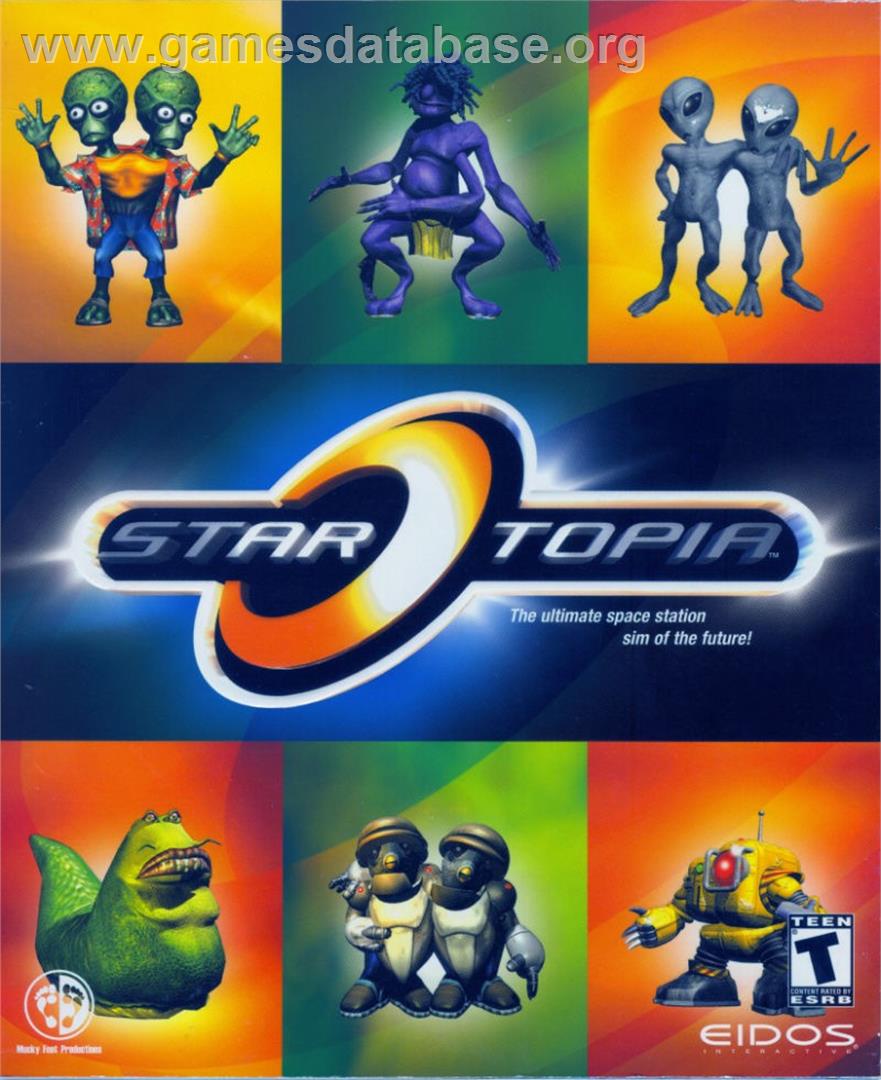 Startopia - Microsoft Windows - Artwork - Box