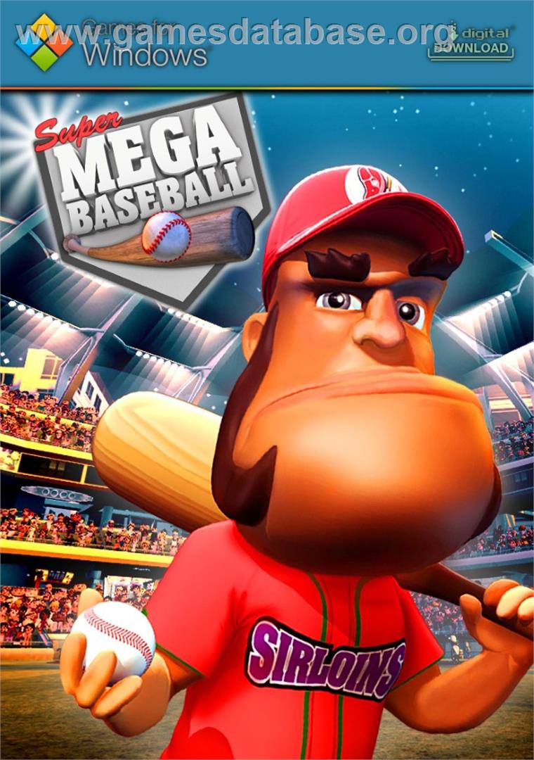 Super Mega Baseball - Extra Innings - Microsoft Windows - Artwork - Box