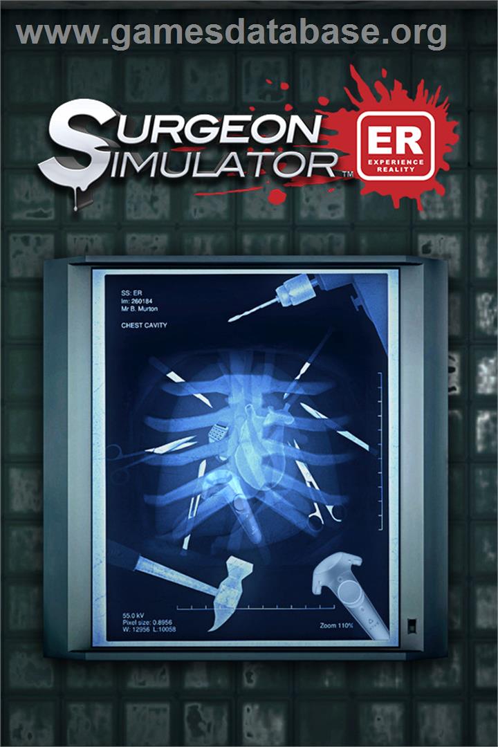 Surgeon Simulator - Experience Reality - Microsoft Windows - Artwork - Box