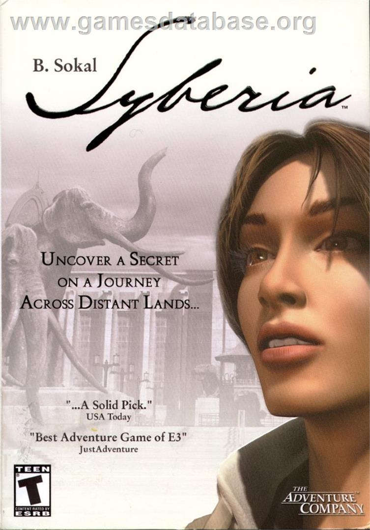 Syberia - Microsoft Windows - Artwork - Box