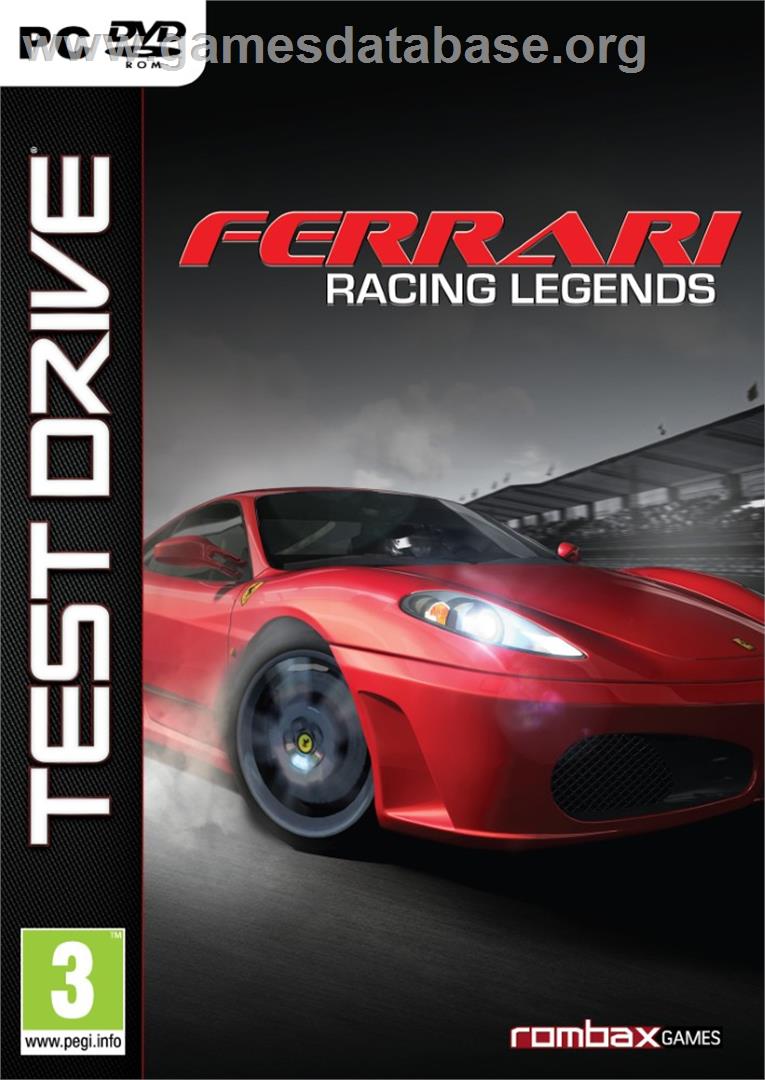 Test Drive - Ferrari Racing Legends - Microsoft Windows - Artwork - Box