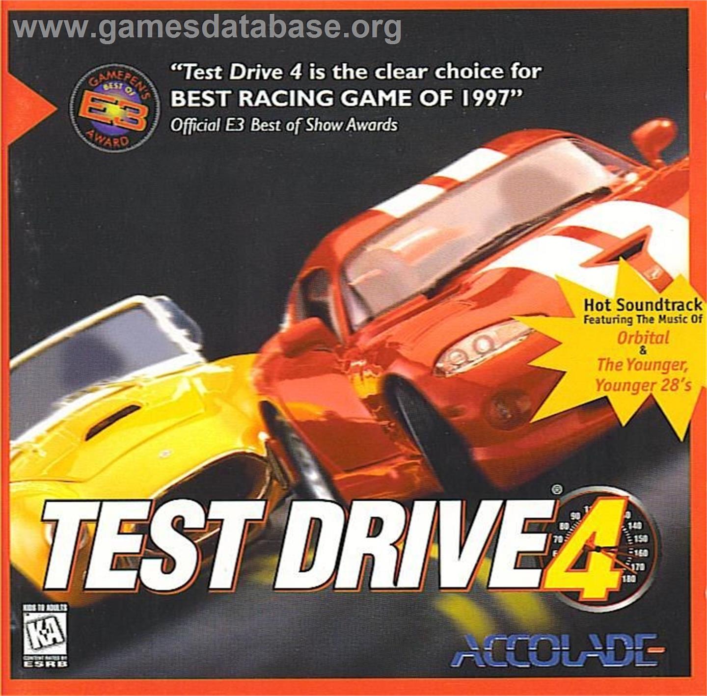 Test Drive 4 - Microsoft Windows - Artwork - Box