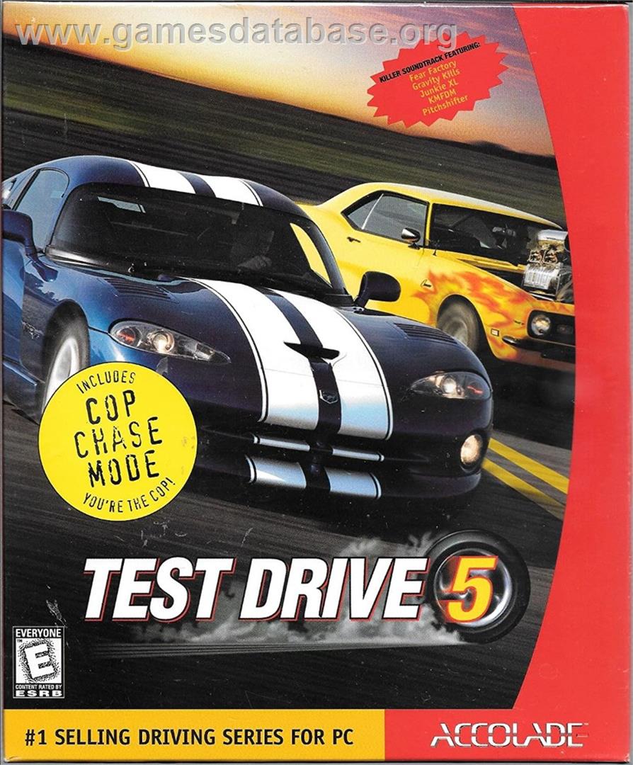 Test Drive 5 - Microsoft Windows - Artwork - Box