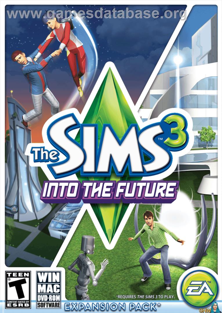 The Sims 3 - Into the Future - Microsoft Windows - Artwork - Box
