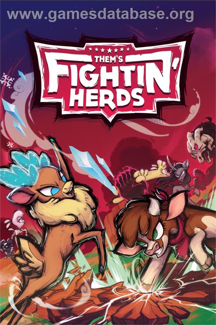 Them's Fightin' Herds - Microsoft Windows - Artwork - Box