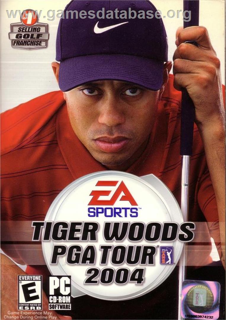 Tiger Woods PGA Tour 2004 - Microsoft Windows - Artwork - Box