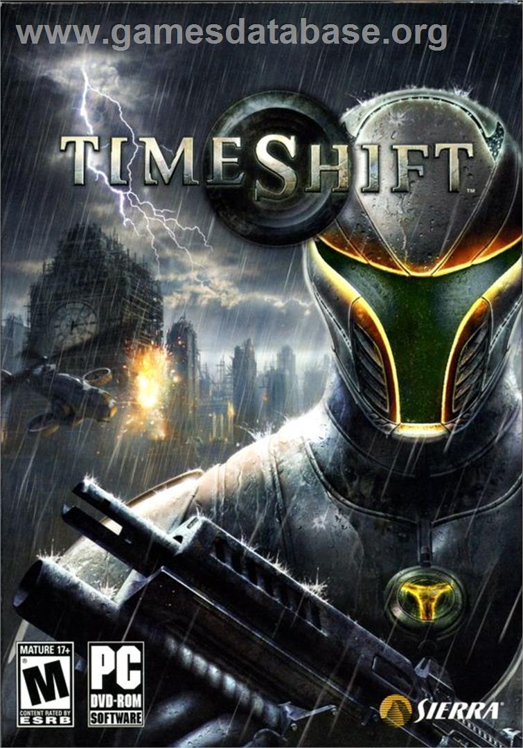 TimeShift - Microsoft Windows - Artwork - Box