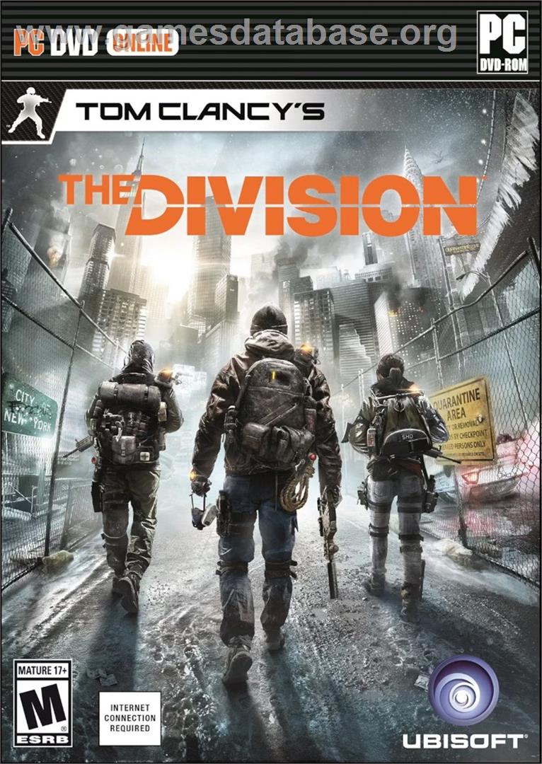 Tom Clancy's The Division - Microsoft Windows - Artwork - Box