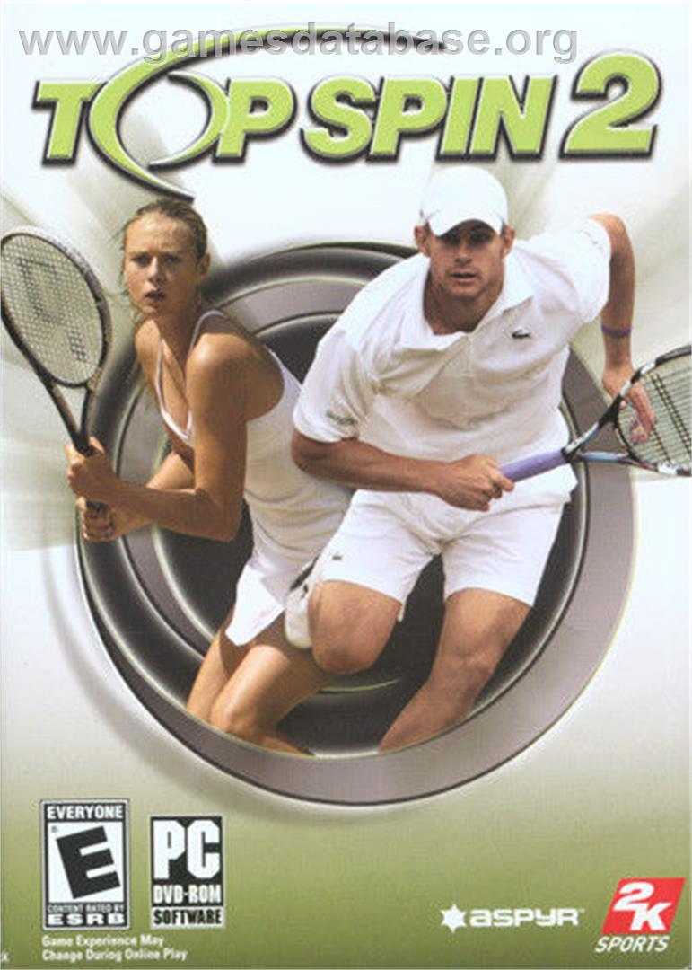 Top Spin 2 - Microsoft Windows - Artwork - Box