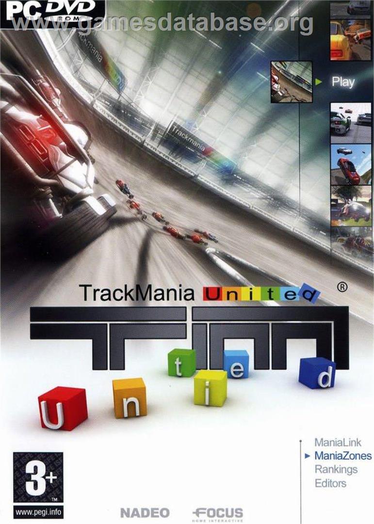 TrackMania United (Limited First Edition) - Microsoft Windows - Artwork - Box