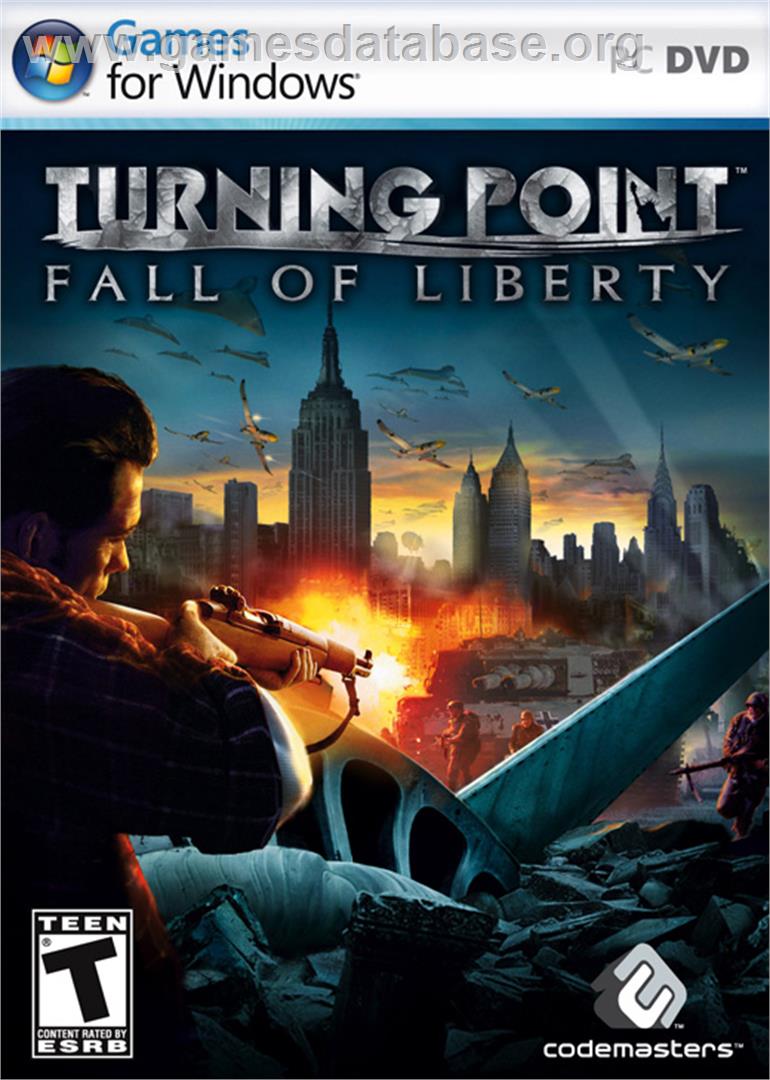 Turning Point - Fall of Liberty - Microsoft Windows - Artwork - Box