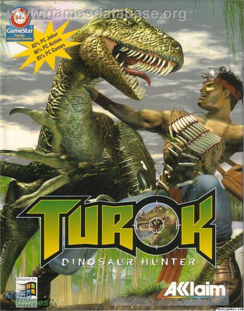 Turok - Dinosaur Hunter - Microsoft Windows - Artwork - Box