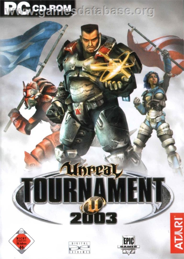 Unreal Tournament 2003 - Microsoft Windows - Artwork - Box