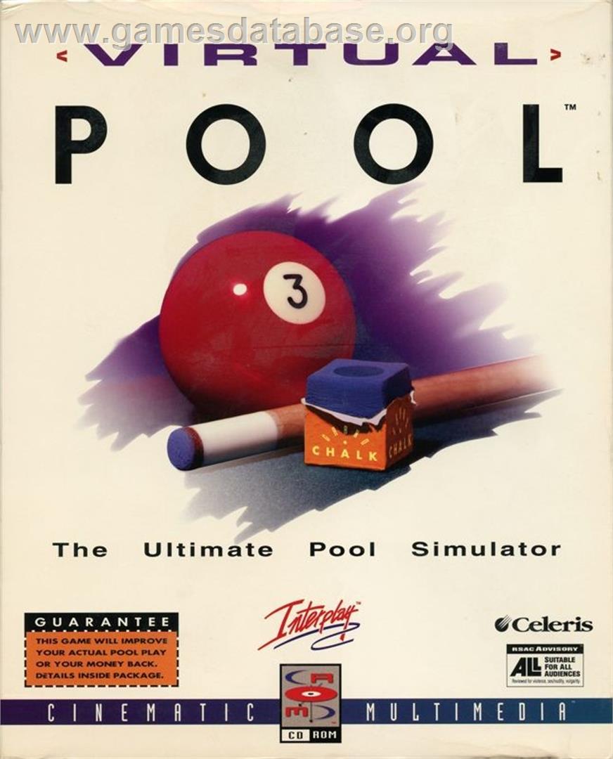 Virtual Pool - Microsoft Windows - Artwork - Box