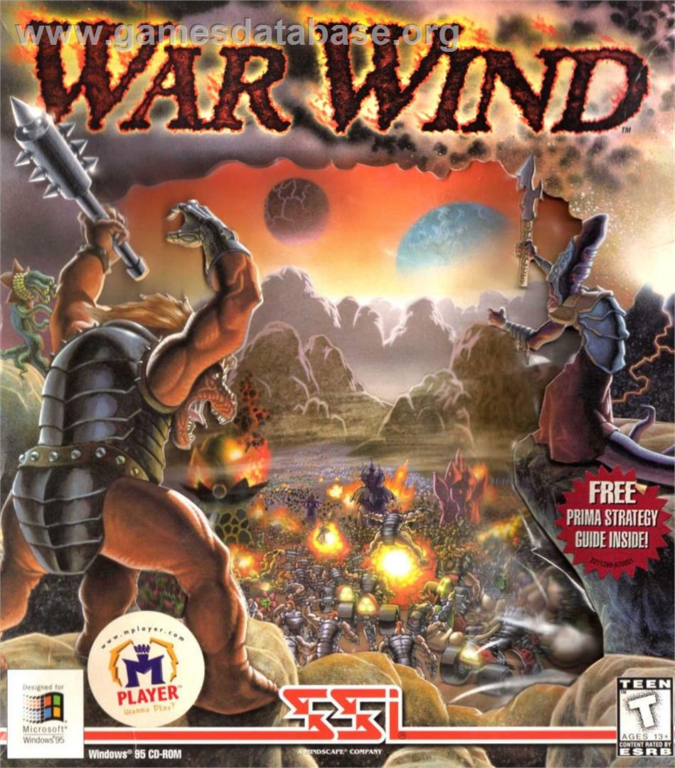 War Wind - Microsoft Windows - Artwork - Box