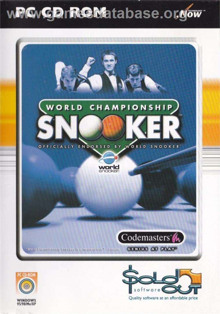 World Championship Snooker - Microsoft Windows - Artwork - Box