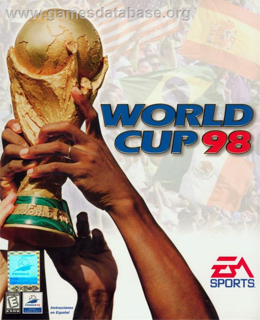 World Cup 98 - Microsoft Windows - Artwork - Box