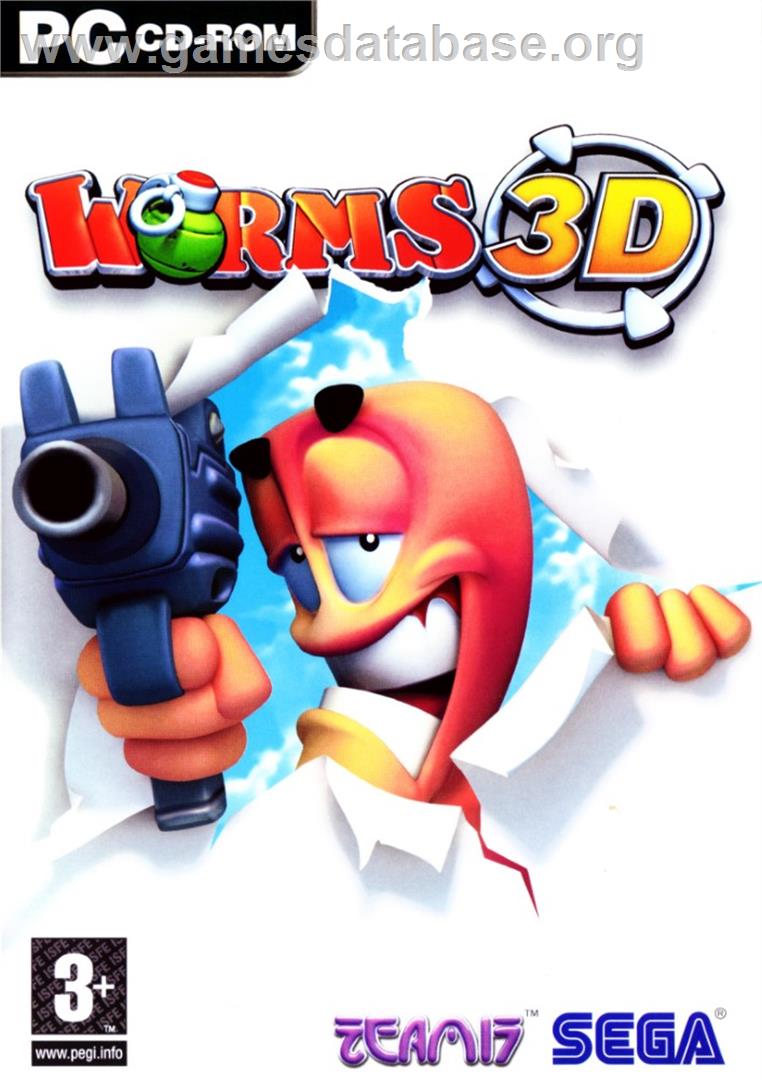 Worms 3D - Microsoft Windows - Artwork - Box
