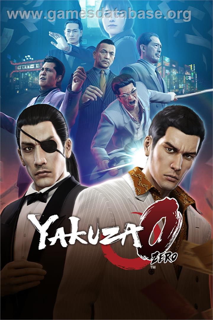 Yakuza 0 - Microsoft Windows - Artwork - Box