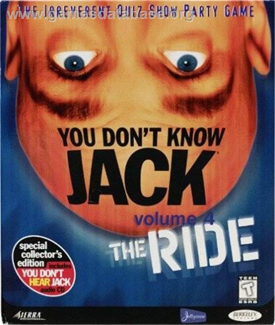 You Don't Know Jack - Volume 4 - The Ride - Microsoft Windows - Artwork - Box
