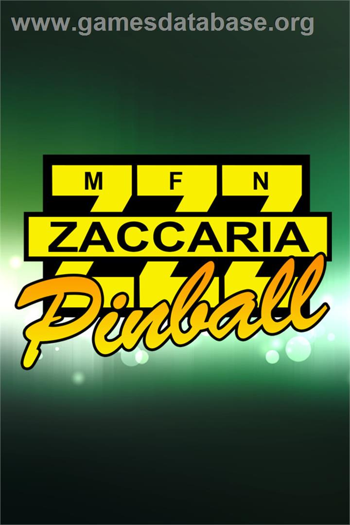 Zaccaria Pinball - Microsoft Windows - Artwork - Box