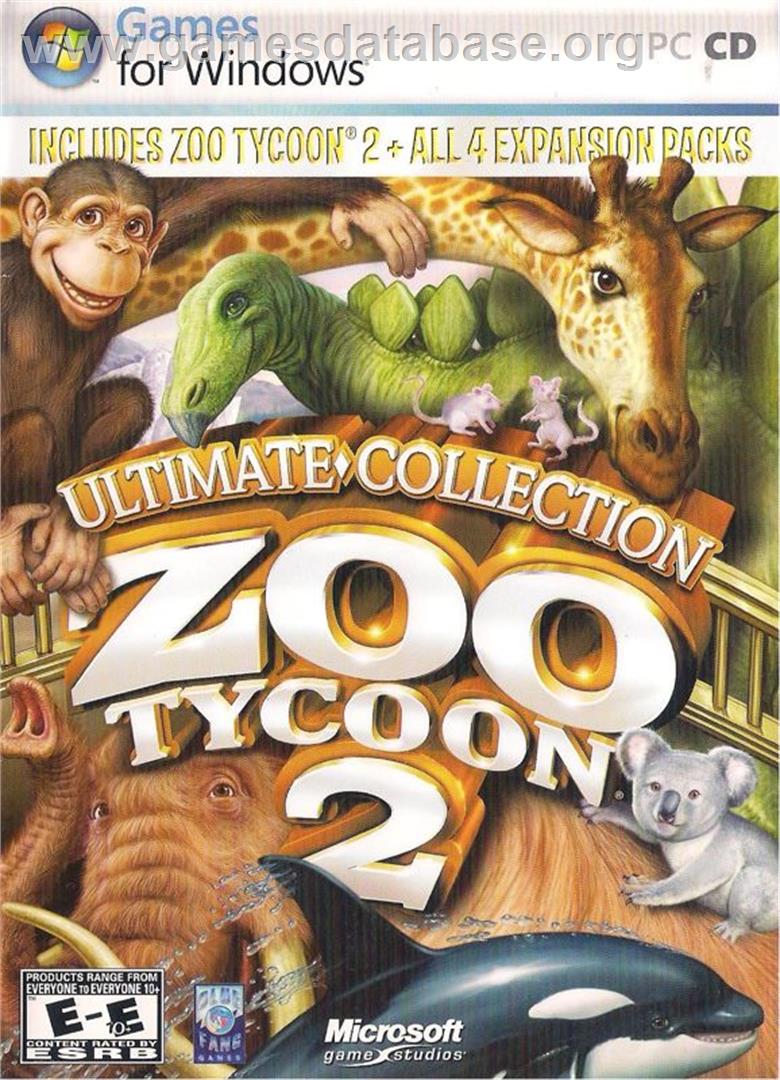 Zoo Tycoon 2 - Ultimate Collection - Microsoft Windows - Artwork - Box