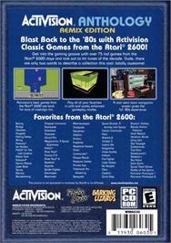 Box back cover for Activision Anthology - Remix Edition on the Microsoft Windows.