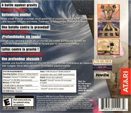 Box back cover for Ballance on the Microsoft Windows.