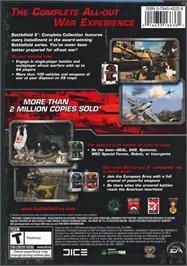 Box back cover for Battlefield 2 - Complete Collection on the Microsoft Windows.