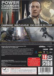 Box back cover for Call of Duty - Advanced Warfare on the Microsoft Windows.