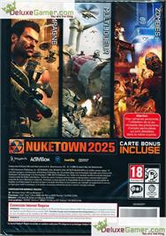 Box back cover for Call of Duty - Black Ops 2 on the Microsoft Windows.