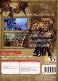 Box back cover for Castlevania - Lords of Shadow - Ultimate Edition on the Microsoft Windows.