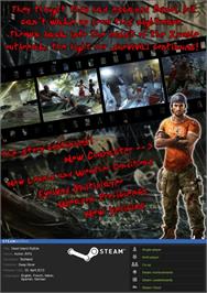Box back cover for Dead Island - Riptide on the Microsoft Windows.