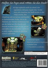Box back cover for Dream Chronicles on the Microsoft Windows.