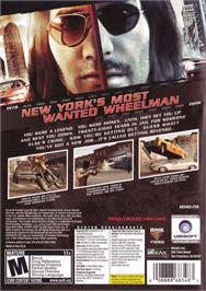 Box back cover for Driver - Parallel Lines on the Microsoft Windows.