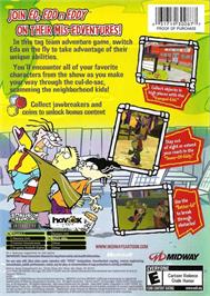 Box back cover for Ed, Edd n Eddy - The Mis-Edventures on the Microsoft Windows.