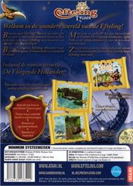 Box back cover for Efteling Tycoon on the Microsoft Windows.