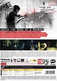 Box back cover for Evil Within (Limited Edition), The on the Microsoft Windows.