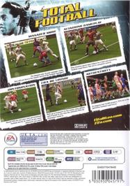 Box back cover for FIFA 06 on the Microsoft Windows.