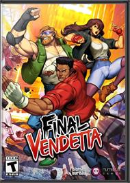 Box back cover for Final Vendetta on the Microsoft Windows.