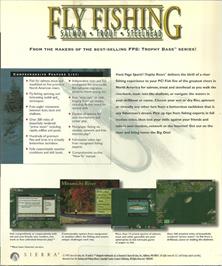 Box back cover for Front Page Sports - Trophy Rivers on the Microsoft Windows.