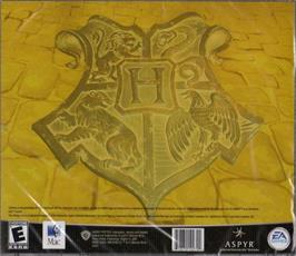 Box back cover for Harry Potter and the Chamber of Secrets on the Microsoft Windows.