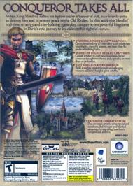 Box back cover for Heritage of Kings - The Settlers on the Microsoft Windows.