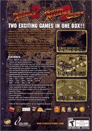 Box back cover for Jagged Alliance 2 - Wildfire on the Microsoft Windows.