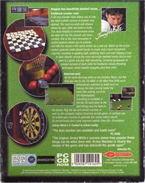 Box back cover for Jimmy White's 2 - Cueball on the Microsoft Windows.