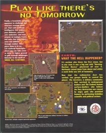 Box back cover for KKND - Krush Kill 'N Destroy Xtreme on the Microsoft Windows.