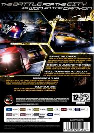 Box back cover for Need for Speed - Carbon (Collector's Edition) on the Microsoft Windows.