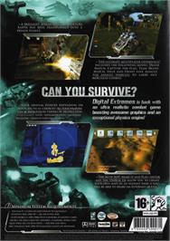 Box back cover for Pariah on the Microsoft Windows.