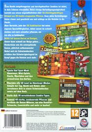 Box back cover for Plants vs. Zombies (Limited Edition) on the Microsoft Windows.